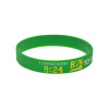 Corintho ONE CorInthians 9:24 Silicone bracelet Sports wrist band green belief wristband