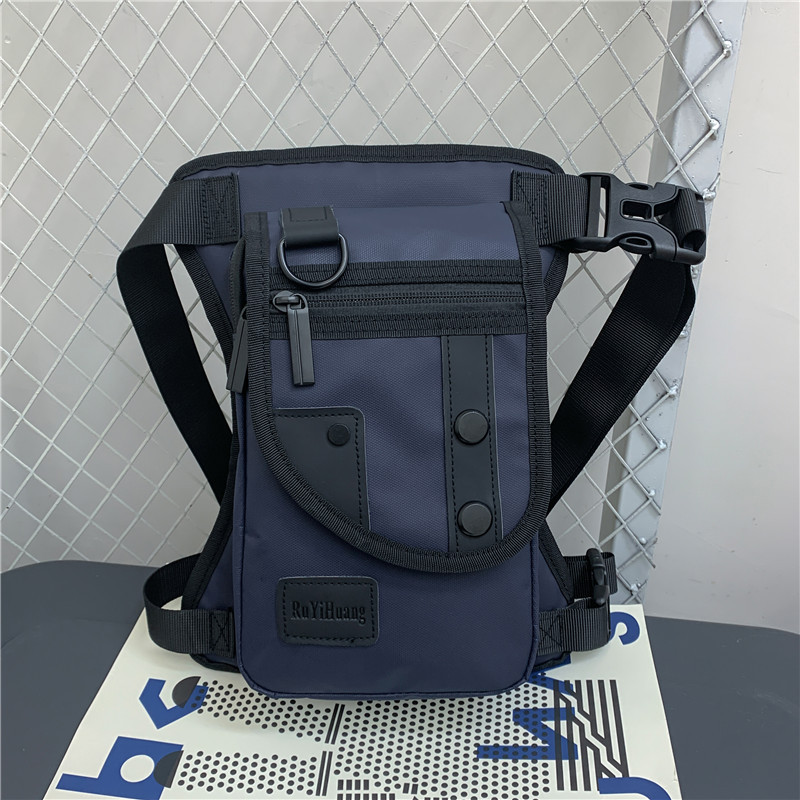 Outdoor travel waist and leg bag motorcycle riding tactics multifunctional bag chaomen bag sports waist bag Luya fishing gear bag