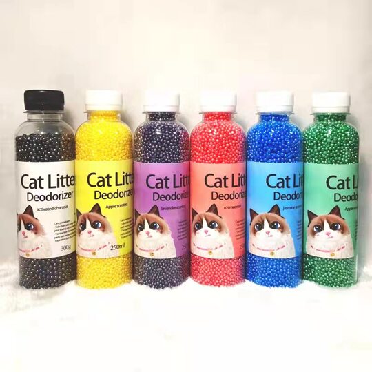 Cat litter deodorant beads deodorant beads cat litter box partner mixed fragrant beads activated carbon particles manufacturers wholesale in large quantities