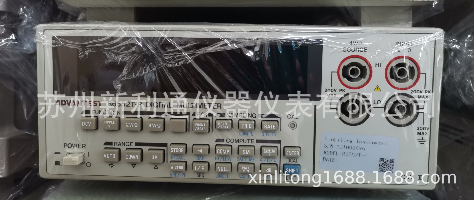 ADVANTEST(爱德万)数字万用表R6552T-R