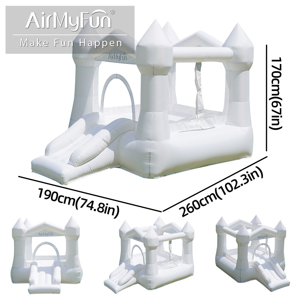 Castillo inflable para niños Doctor Dolphin, parque infantil, tobogán pequeño, trampolín, piscina de olas, castillo interior, en stock. image 15