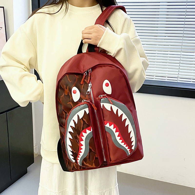 Nuevas bolsas de hombro de gran capacidad hacen curiosidades, tendencias de nicho, ocio, estudiantes de secundaria, moda extranjera y fuerte venta al por mayor