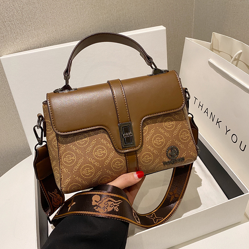 Grenzüberschreitende Damentaschen 2023 neue vielseitige kleine quadratische Taschen leichte Luxus-Textur-Handtaschen Pendler-Umhängetaschen Großhandel für Damen_voghion.com