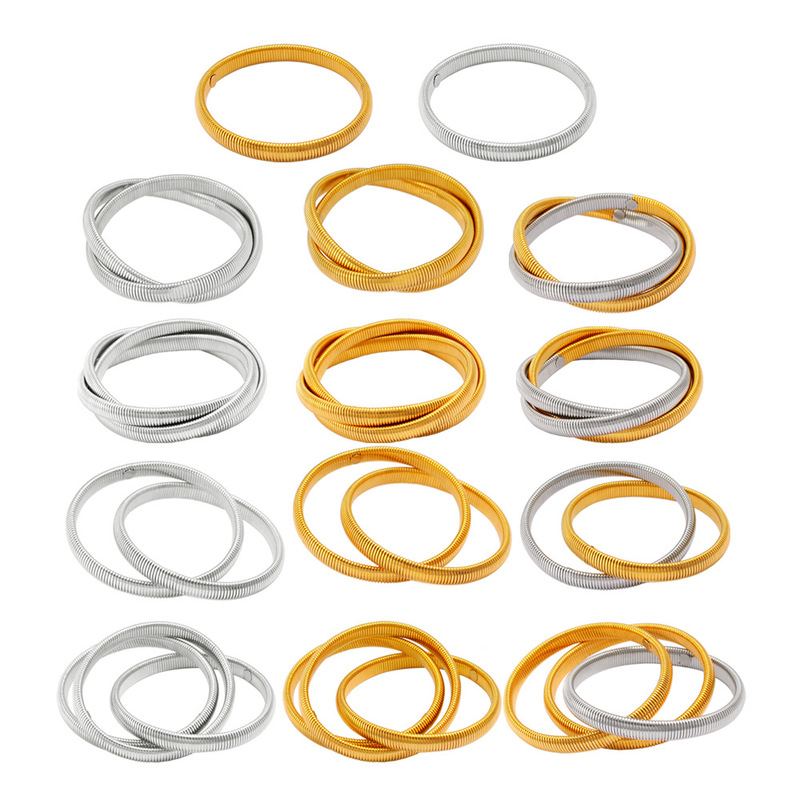 in stock stock bracelet stainless steel collar earrings suit female hot sale goose throat belt series factory wholesale in stock stock bracelet stainless steel collar earrings suit female hot sale goose throat belt series factory wholesale