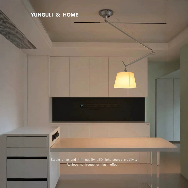 Artemide Restaurant Pendant Light Designer Studio Adjustable Hanging Reading Lamp 1.5m Height Adjustment