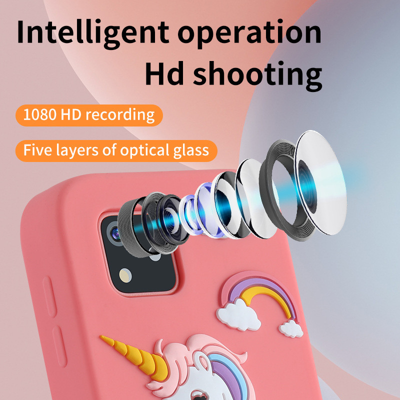 La nueva cámara para niños con pantalla táctil transfronteriza puede tomar fotos y videos, juguetes para estudiantes, teléfonos móviles, cámaras digitales, regalos de vacaciones