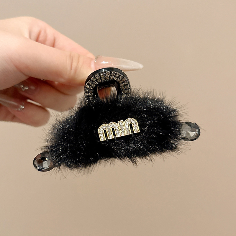 Clip grande para el cabello, pinza elegante para mujeres con cabello grueso