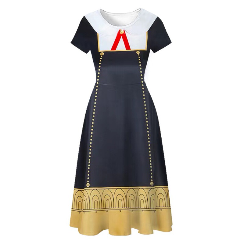 2022 cross-border new spy play house cos clothing Ana skirt Princess bristle Blair role play