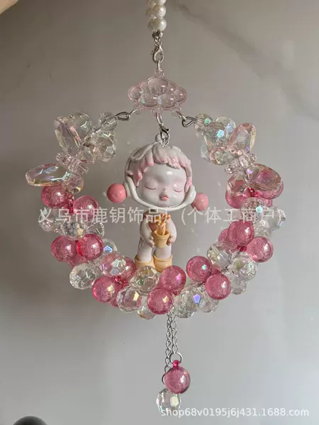 Pink butterfly style with baby