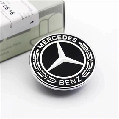 Car logo, Mercedes-Benz rear car sticker - standard-original-rye-spike-flat-cover