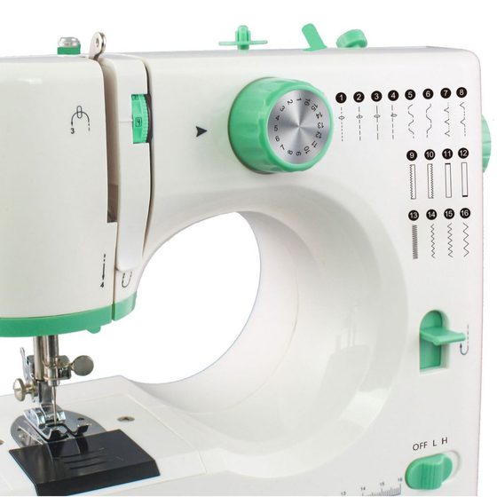 Cross-border Hot Selling Fanghua Machine New Product FHSM-520 Upgrade 16 Stitch Home Electric Sewing Machine Edge Lock Buckle