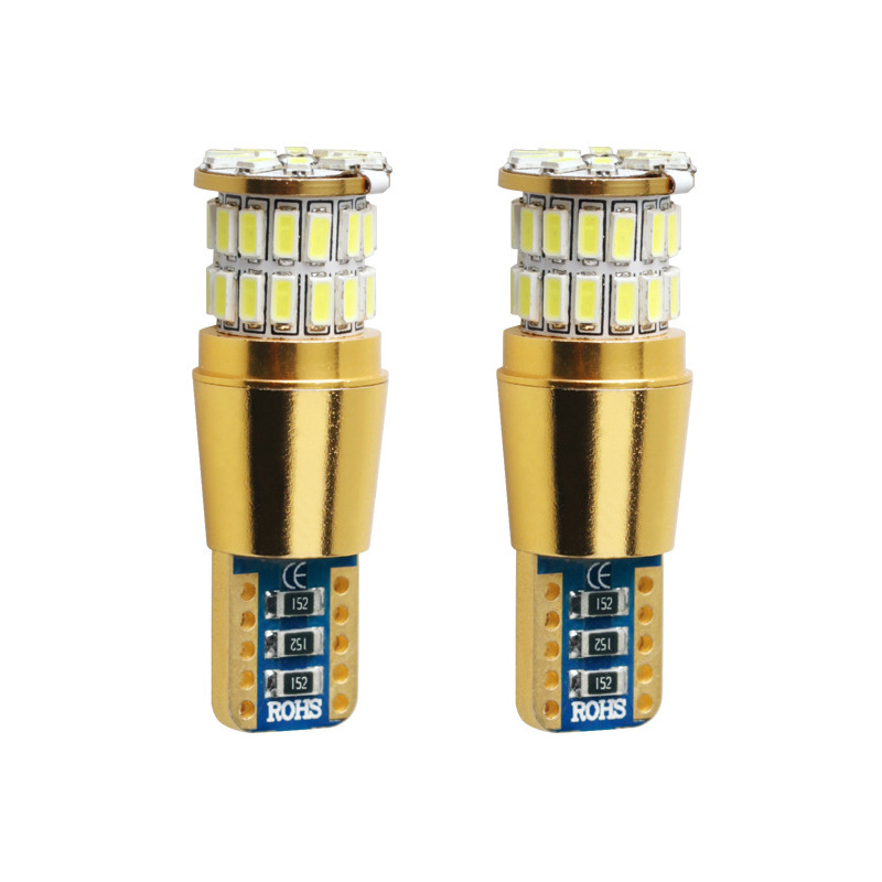 Directo de fábrica LED coche ancho luz T10 3014 38SMD corriente constante presión amplia electrodeless colorido instrumento de luz