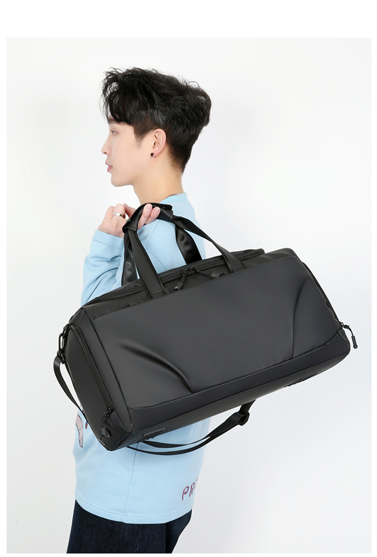 Unisex Fashion Solid Color Nylon Travel Bags display picture 4