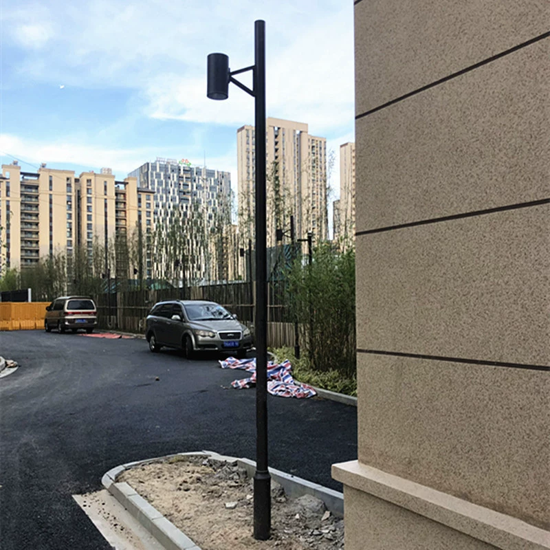 Открытый садовый светильник жилой уличный фонарь 3 метра фонарный столб светодиодный дом Вилла Ландшафтный дорога высокополюсный светильник садовое освещение лампа