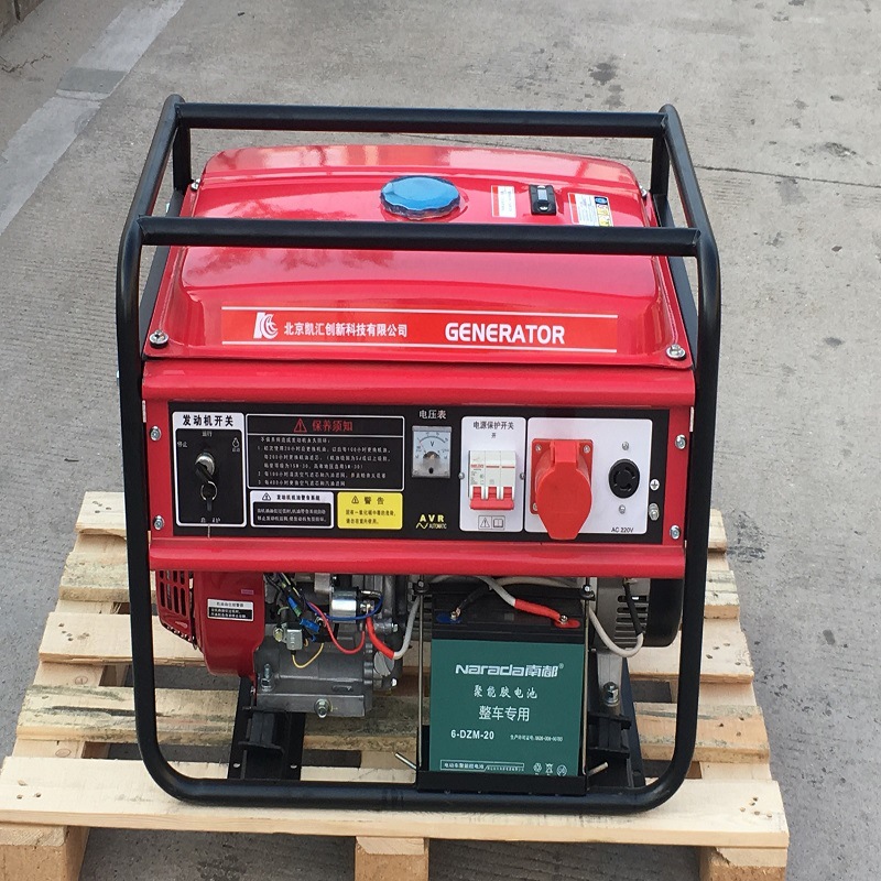 2kw凯汇成品牌采用本田动力EC2500手动单缸汽油发电机组