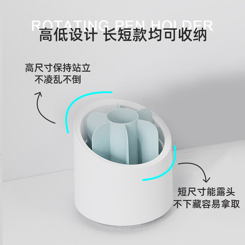 Makeup brush storage bucket dust-proof organizer eyebrow pencil eyeliner storage transparent cosmetics storage box with lid wish