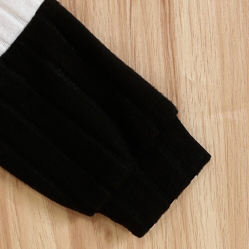Cross-border autumn and winter boys 'sweaters set splicing color contrast warm long-sleeved sweaters casual sports two-piece set wholesale