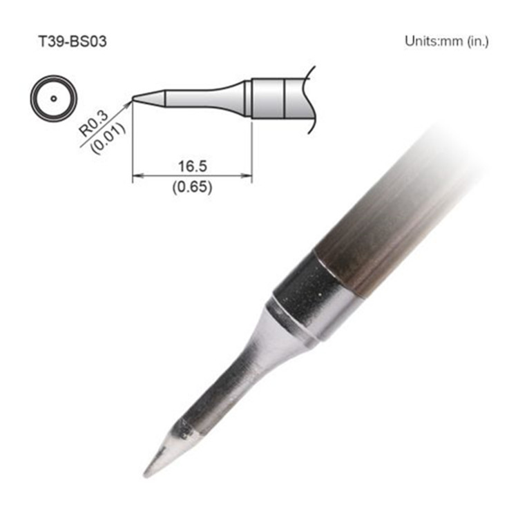 日本白光HAKKO  T39-BS03 烙铁头烙铁嘴烙铁咀 配焊台FX-971