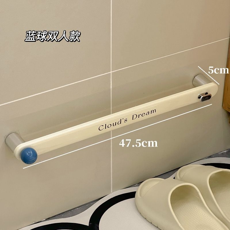 Estantes de zapatillas de baño de choque de colores, baños perforados, baños, zapatos colgantes en la pared doméstica, estantes de drenaje