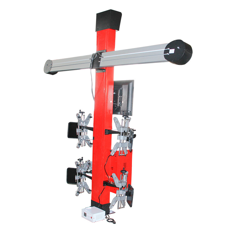 Fabricante en stock 3D localizador de cuatro ruedas equipo de inspección y mantenimiento de automóviles medición tridimensional localizador de cuatro ruedas