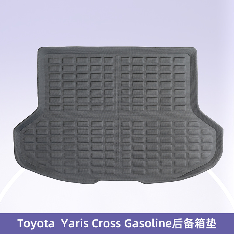 Aplicable a TOYOTA Yaris cruzado combustible 3D todo el tiempo material XPE almohadilla para los pies almohadilla del maletero