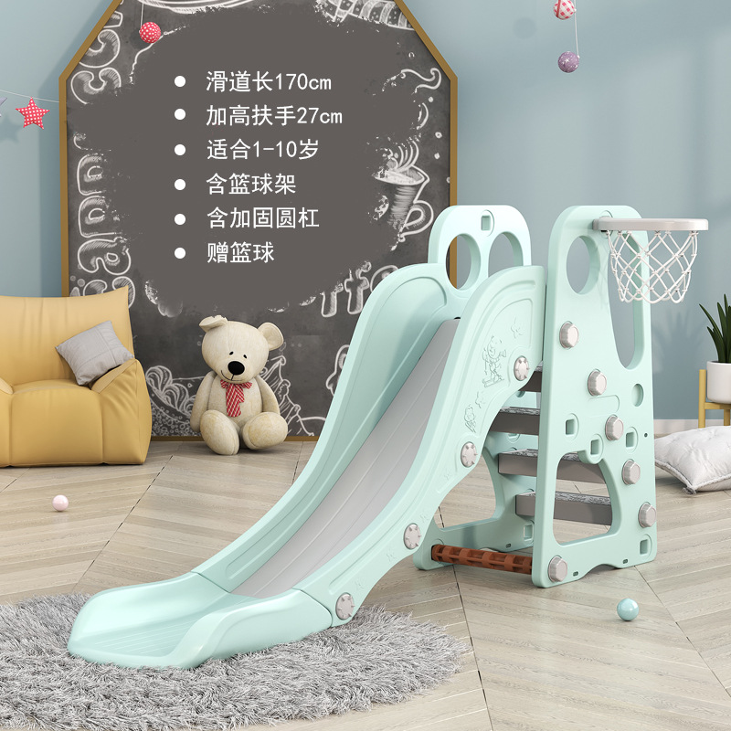 Juguetes de plástico engrosados para niños de 3 a 10 años pequeño hogar parque de atracciones interior hogar bebé bebé tobogán