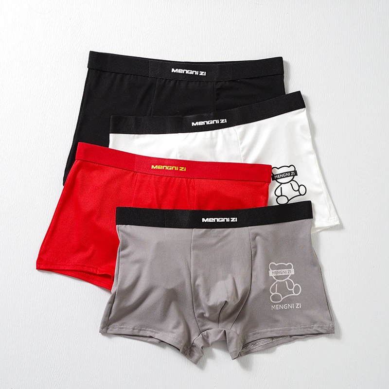 Мужское нижнее белье, дышащие бесшовные тонкие трусы-боксеры для мальчиков, мужские трусы-боксеры, молодежное нижнее белье для мужчин