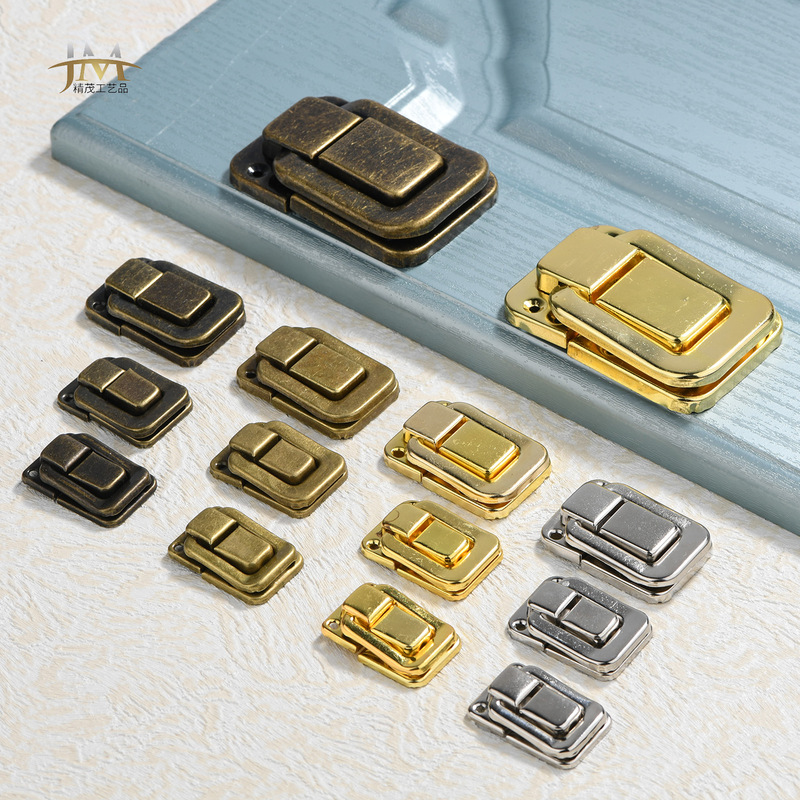 Jingmao New Antique Taiping Box Buckle Buckle Iron Lock Buckle Wine Box Wooden Box Lock Buckle Bronze Box Buckle