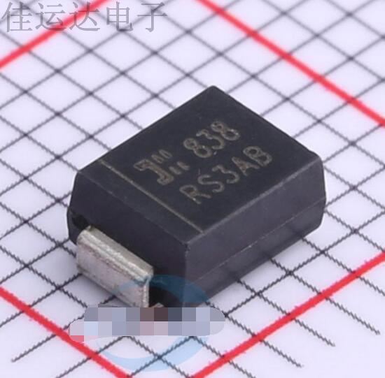 RS3AB-13-F 规格 SMB(DO-214AA) 快恢复二极管 现货供应
