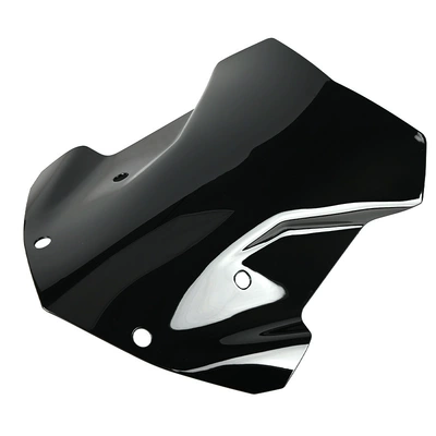 Motorcycle front windshield R1250GS ADV water bird - black