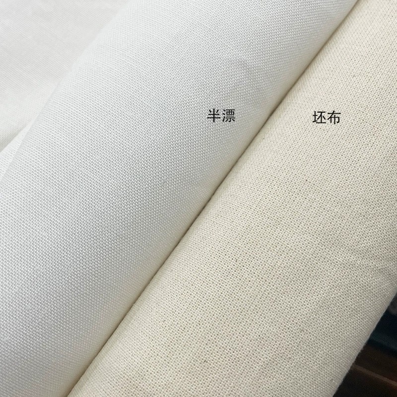 现货20*60巴坯进口坯布全工艺 环纺2060棉布本白数码直喷印花面料|undefined