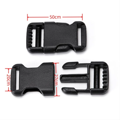 Locking strap buckle, buckle, Helmet lock - a-set-of-new-black-buckles-free-anti-loss-buckle-free-chin-support