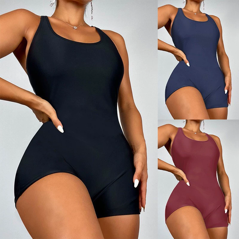 Эластичный купальник, европейский стиль, обтягивающий, slim fit