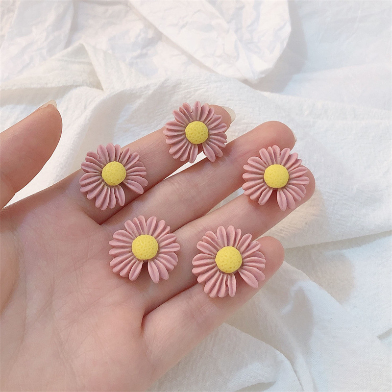 Xiaozou crisantemo resina horquilla accesorios teléfono móvil Shell diadema material caja de almacenamiento taza agua pegatinas DIY joyería