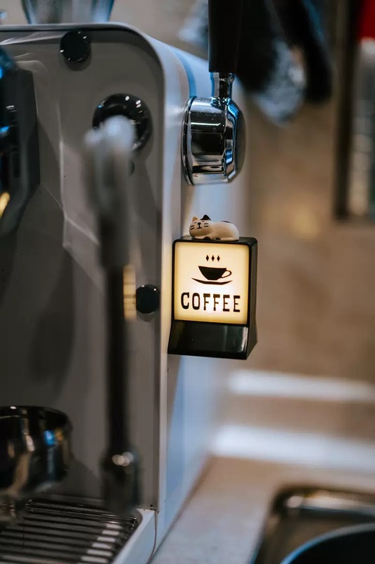アメリカンコーヒーショップコーヒー冷蔵庫マグネットコーヒーライトブランドヒーリングナイトライト装飾装飾品|undefined