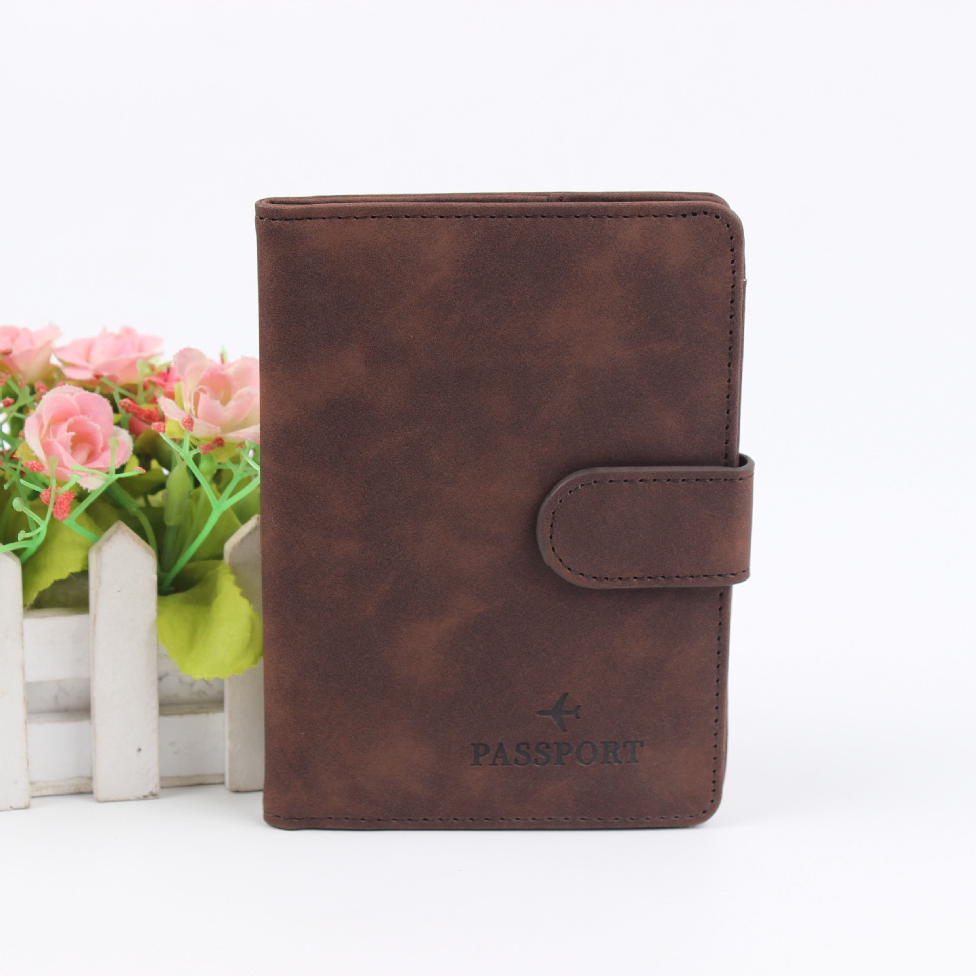 Nueva funda para pasaporte RFID, práctica y multifuncional, con almacenamiento de documentos, material PU, bolsa de viaje para pasaporte.