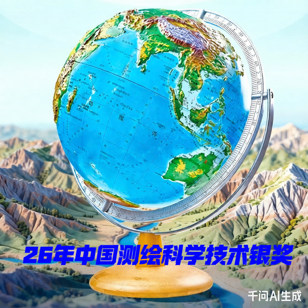 China Surveying and Mapping Technology Silver Award 3D High Relief…