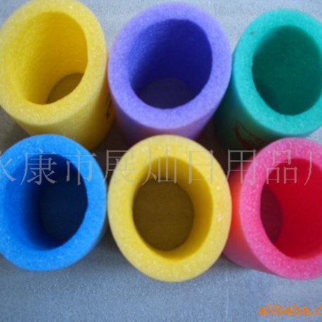 厂家多规格防冻海绵保温管套EVE海绵管道高密度隔热海绵管道批发