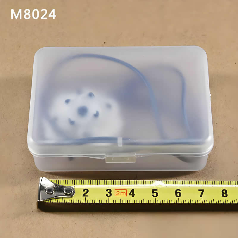 塑料包装盒 M8024 元配件盒 PP小收纳盒 药盒 小粉扑盒