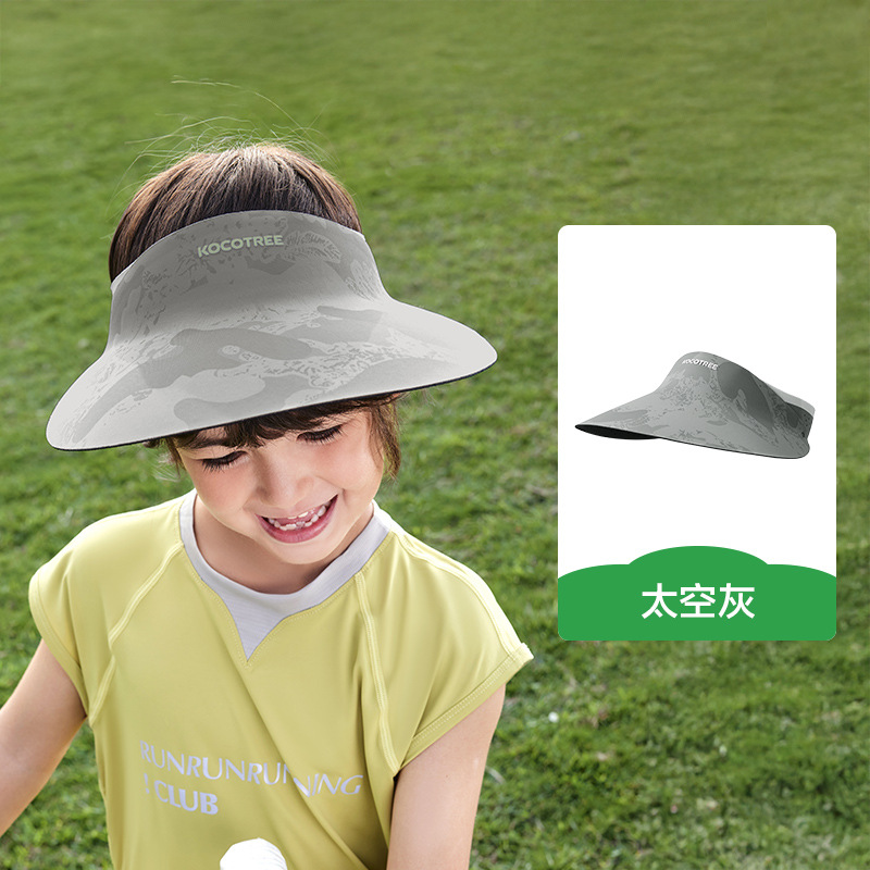 Sombrero de protección solar KK Tree, sombrero de sol de verano para exteriores para niños y niñas, sombrero de sol para bebés con ala grande UPF50+