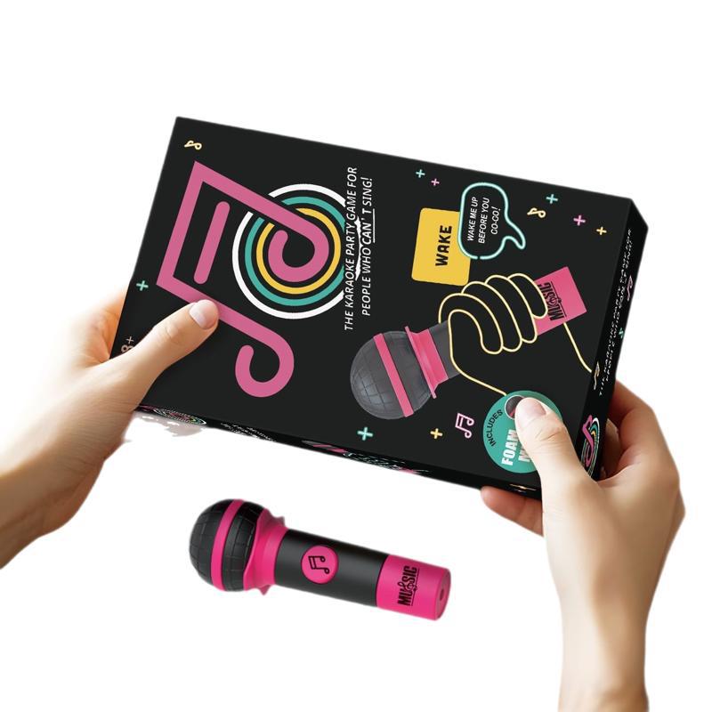 El juguete musical de karaoke con micrófono LuckyEggExcitingGrabTheMic, éxito de ventas en Amazon