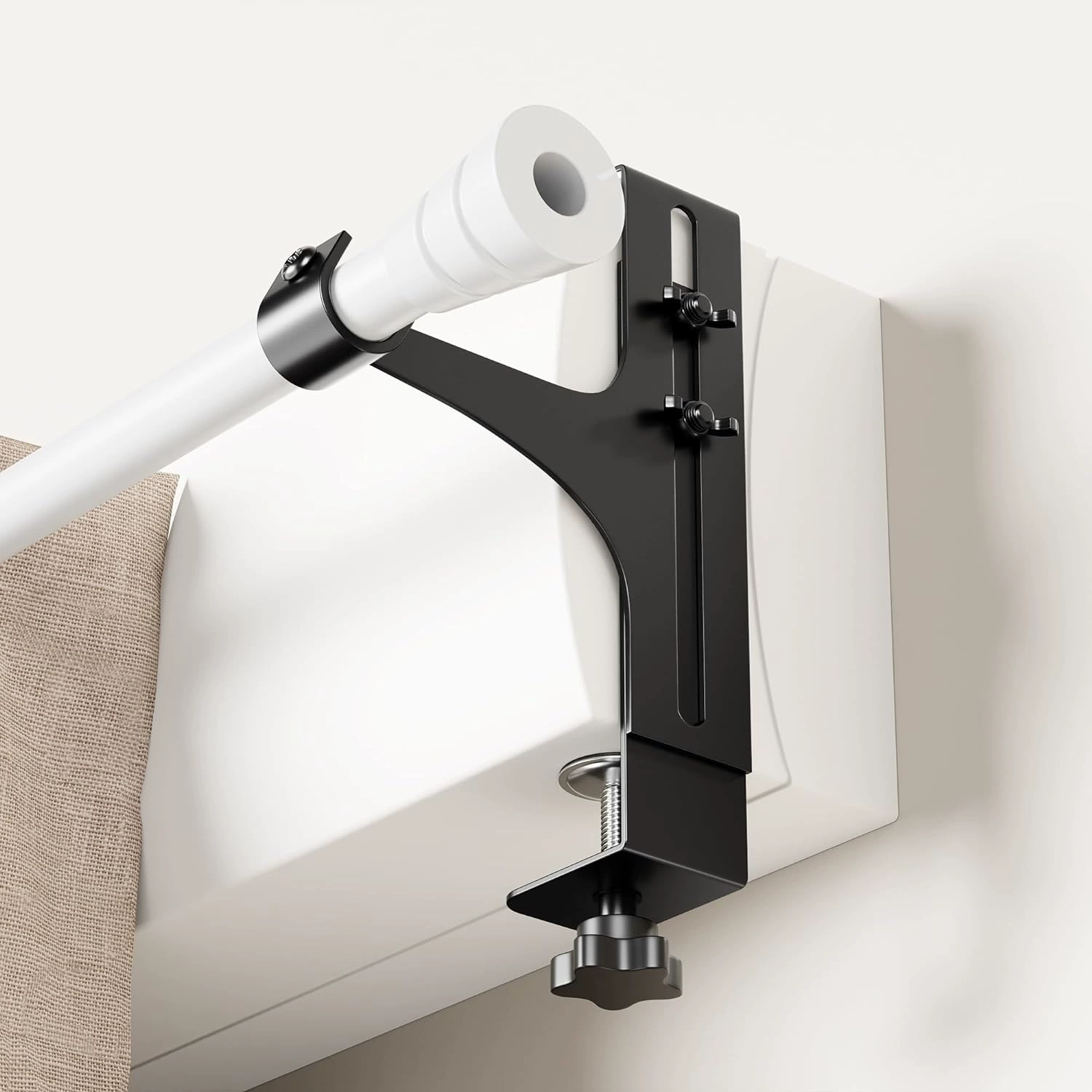 Оптовая продажа популярных кронштейнов для карнизов из металла, регулируемых кронштейнов для штор, аксессуаров для штор, кронштейнов для карнизов из металла для трансграничной торговли