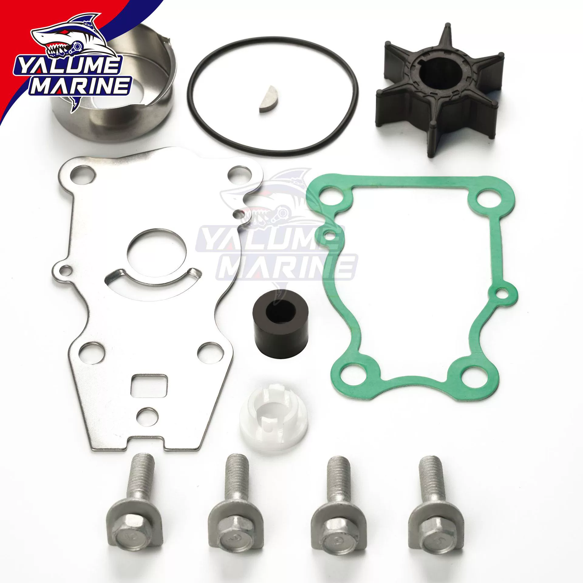 Подходим с Yamaha 50/60/70/75/80/85/90 лошадиных сил комплект для ремонта рабочего колеса водяного насоса 692-W0078-00