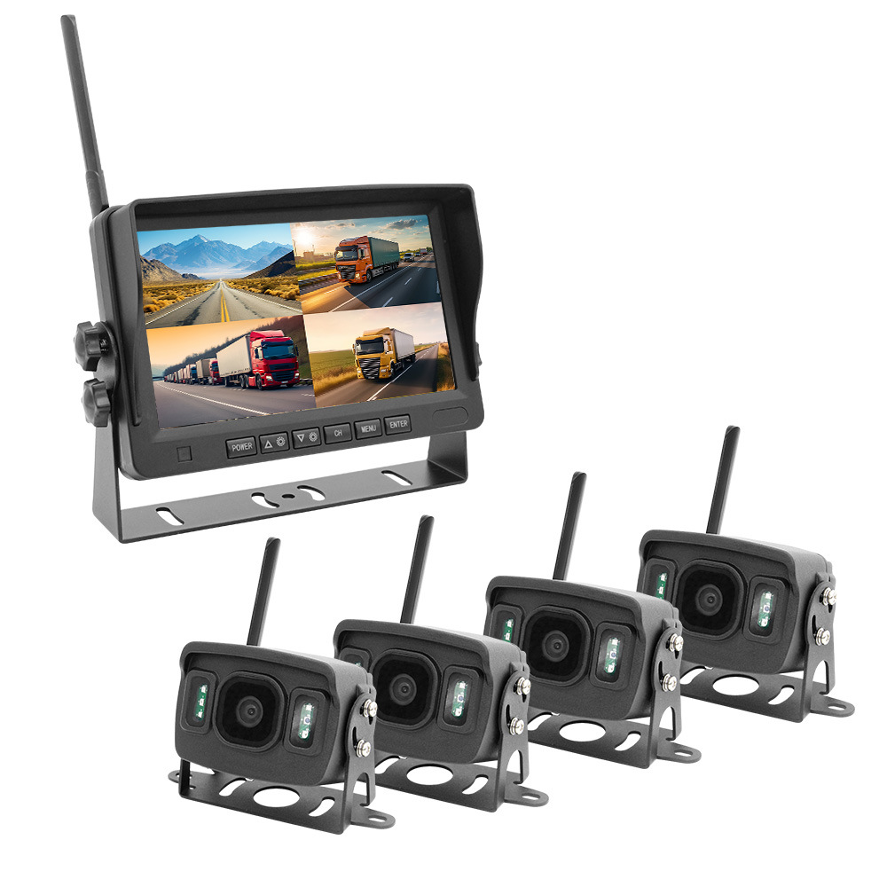 RV wireless four-way monitoring