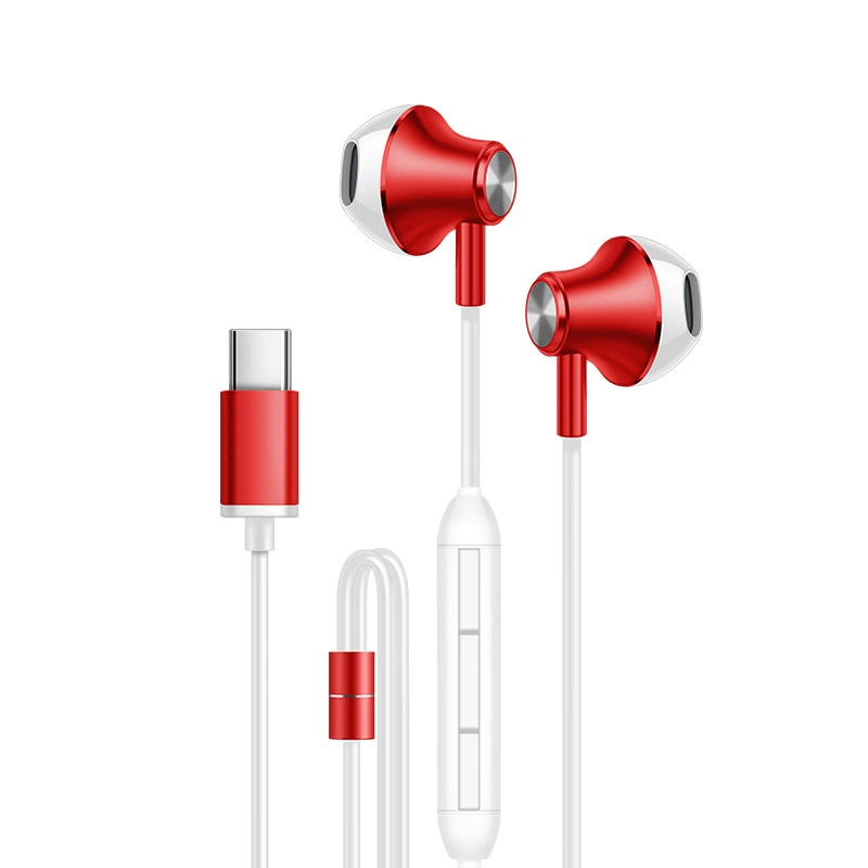 V5 Ear-in-C все металлические тяжелые басы и Android умное управление линией вызовами с пшеничными наушниками проводными наушниками