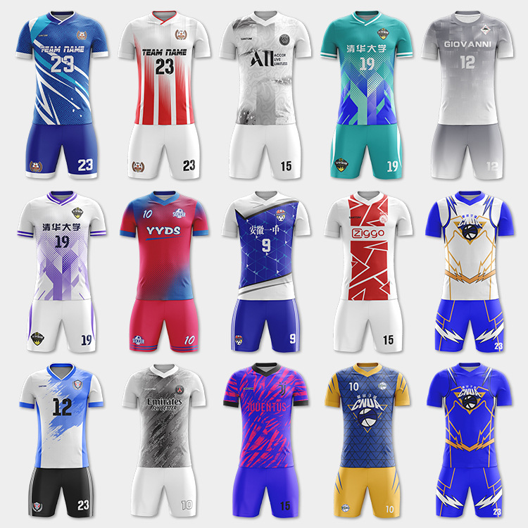 Trajes de fútbol de entrenamiento de hombres, camisetas de fútbol transpirables de secado rápido, camisetas de fútbol de hombres, camisetas de entrenamiento de hombres, camisetas de fútbol de adultos, camisetas de fútbol de hombres, camisetas de fútbol de hombres