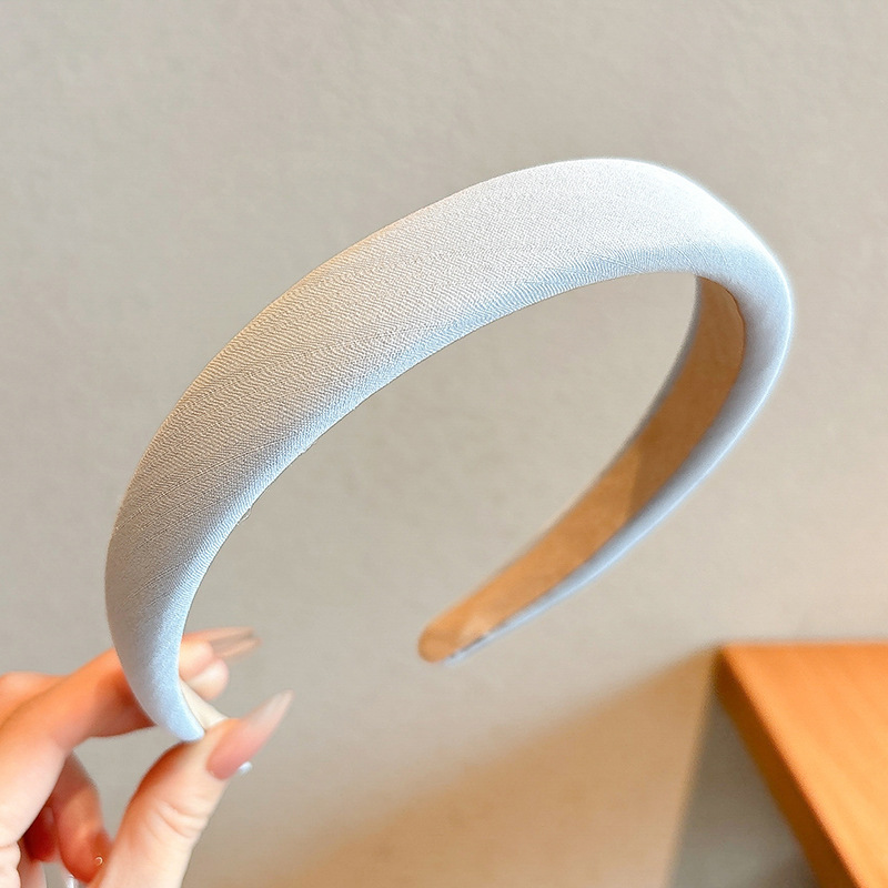 Diadema alta para mujer, nueva colección 2026, accesorio para el cabello estilo Chanel francés, elegante banda ancha para el cabello.