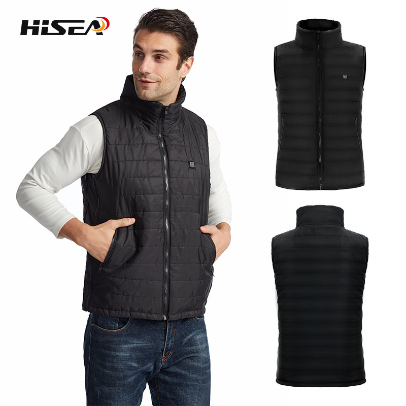 Customized Heated Vest Clothes Charging Vest Men's Intelligent Temperature Control Electric Heating Warm Clothing Vest Women's Vest Winter