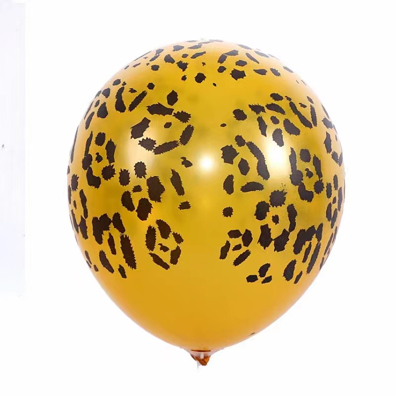 100 estampados de leopardo dorado
