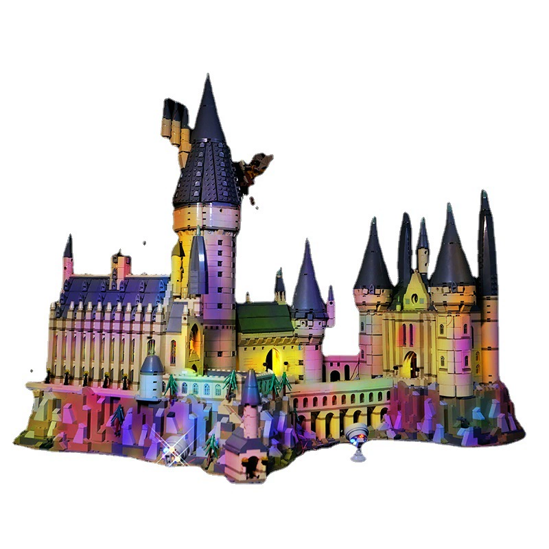 Lego, constructor, lightweight castle, DIY, Harry Potter, remote control